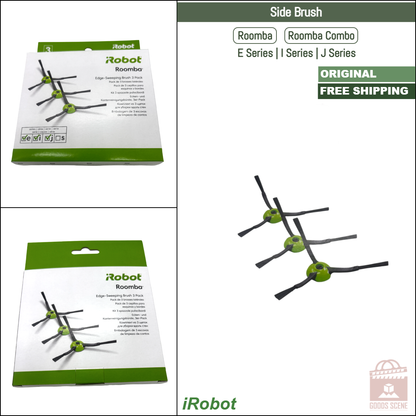 iRobot Roomba E Series, I Series, J Series, Roomba Combo | Original Consumable Parts & Accessories: Edge Side Brush