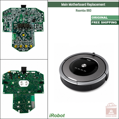 Roborock S7, S7+, S7 Max Ultra, S7 MaxV Ultra, S7 Pro Ultra | Originale reservedeler og reparasjonsdeler: Bytting av hovedkort for hovedkort
