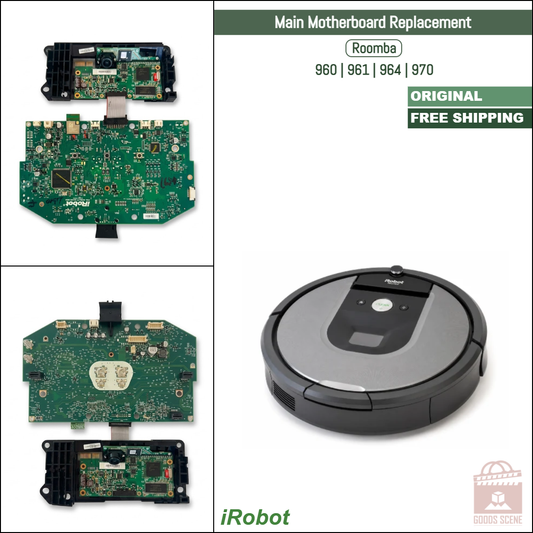 iRobot Roomba 960, 961, 964, 970 | Original Spare & Repair Parts: Main PCB Motherboard Replacement