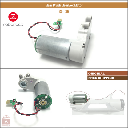 Roborock S5, S6 | Originale reservedeler og reparasjonsdeler: Hovedbørste girkassemotor