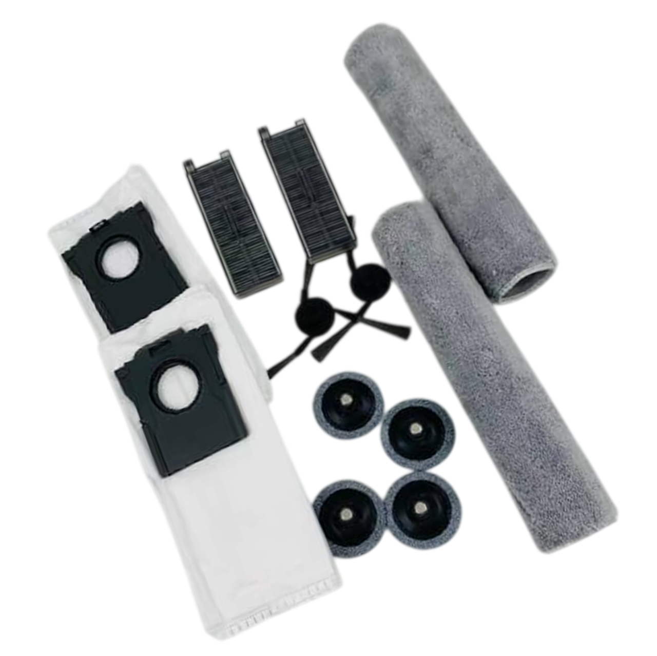 MOVA Z5, Z50, Z50 Ultra | Original Consumable Parts & Accessories: Side Brushes, Mopping Rollers, HEPA Filters, Dust Bags (Kit)