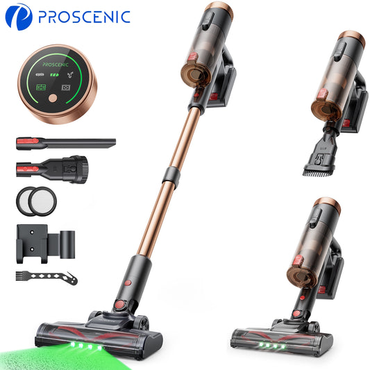 Proscenic P11 Ultra Cordless Stick Vacuum Cleaner | 50KPa Suction & Green Laser