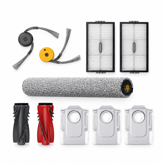 Roborock Saros 20 Flow, Qrevo Edge 2 Flow | Original Consumable Parts & Accessories: Brushes, Roller Mop, HEPA Filters & Dust Bags